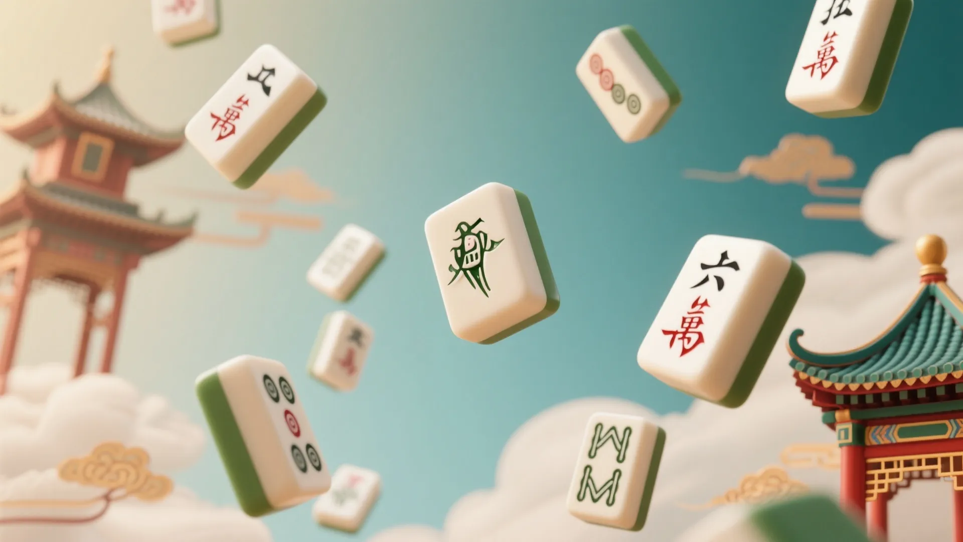 欢乐麻将背景